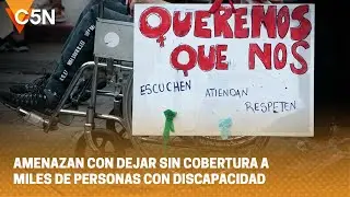 AMENAZAN con DEJAR SIN COBERTURA a miles de PERSONAS CON DISCAPACIDAD