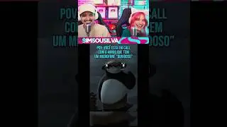 quando você entra em call com um amigo kkkkk