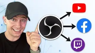 New! How to Multi Stream with OBS for Free - Tutorial 2023