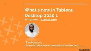 See What’s New in Tableau 2020.1
