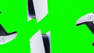 PS5! SONY PLAYSTATION 5 animations on green screen - VFX for video Editing 
