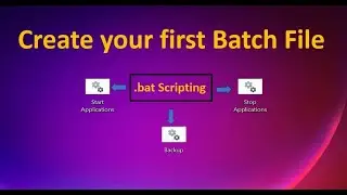 What is Batch File ? How to create Batch File ? How Batch File works?