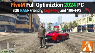 FiveM (GTA V RP) 2024: Boost FPS And Fix Lag on FiveM Low End PC | FiveM FPS BOOST | GTA 5 FPS BOOST