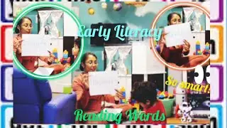 How I Taught My Son At 3 To Read| Reading Words Umbrella Universe 