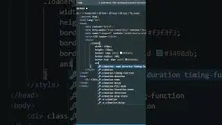 How to create CSS loader 