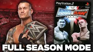 'WWE SmackDown! vs. RAW 2006' FULL SEASON MODE with Randy Orton!