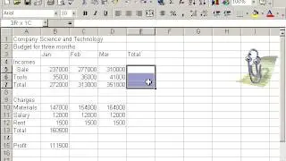 MSExcel select cell interval Lesson 3 3