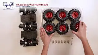 POLOLU DAGU WILD THUMPER 6WD - Wheeled chassis - UNBOXING