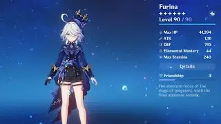 FURINA MAX ASCEND | WISHING FOR FURINA / LEVELING UP EXP AND TALENT