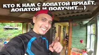 ВУРДАЛАКИ НЕ ПРОЙДУТ... НАЧИНАЮ СТРОИТЬ ПЕРИМЕТР ВОКРУГ ДАЧИ ! ВОССТАНОВЛЕНИЕ ДАЧИ СТОЛЫЧ !