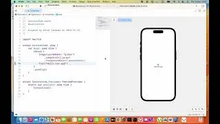 How to preview Xcode Swift UI app | Preview area not showing | How to hide and show Canvas