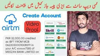 Giveaway 500$ || How to create airtm account in pakistan || Airtm create account || Airtm Account