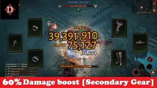 Secondary Gear Guide for Sanguine Build ! | Insane Damage Boost | Barbarian Build | Diablo Immortal