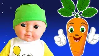 Vegetables Song and Funny Dolls Story - Colors and Numbers by La La Kids