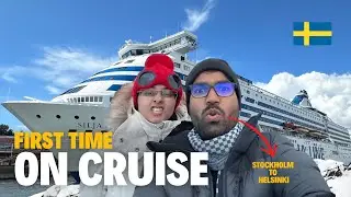 First Time On Cruise Stockholm to Helsinki 🇸🇪 | Vlog 277 | Sweden Vlog Hindi