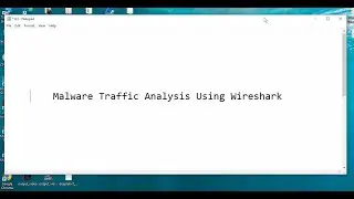 Malware Traffic Analysis Using Wireshark : Wireshark | Wireshark  #wireshark