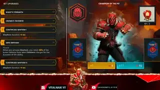 shadow fight 3 upgrade level 5 champion of the pit set