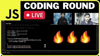 Javascript LIVE Coding Interview (Mock) 