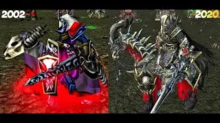 Warcraft III Reforged: Undead Units Comparison (2002 VS 2020)