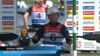 Stefanie Horn, Italy, Canoe Slalom, Heats / 2024 ICF Canoe Slalom World Cup Prague Czechia