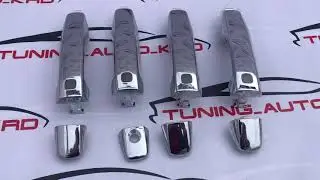 Ручки дверей  Toyota Land Cruiser 200 c 12 по 15 год хром