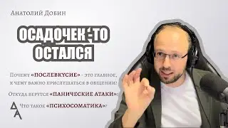 #добин_психология ОСАДОЧЕК-ТО ОСТАЛСЯ Выпуск 313 "Мужчина. Руководство по эксплуатации"