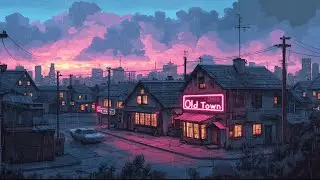 Feel the Lofi Hip Hop Beats Vibes ✨ Nostalgic 80s & 90s Japanese Town Ambience 🌌 Lofi Rain Playlist