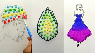 Satisfying Art From Arts With Aziz 🤩✨🎨🖌️ #youtube #art #trending #viralvideo