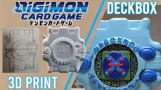 Deckbox digivice || Digimon CARD GAME || 3D Print