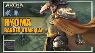 Arena Of Valor, RYOMA MAIN: [Lets roam, Ranked MID, Gameplay, Build]