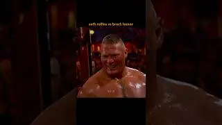 Brock Lesnar vs Seth Rollins // Brock Lesnar Destroy 😈 !! Seth Rollins ❤️‍🔥 || 💙 Edit