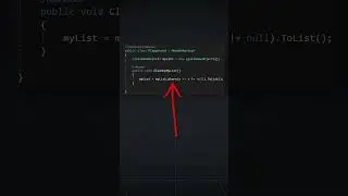 Remove Null Element from List 