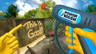THE MOST SATISFYING VR GAME EVER MADE | PowerWash Simulator VR Quest 3