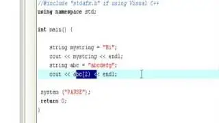 C++ Tutorial 5 String Variables CAVEMAN FRIENDLY HQ