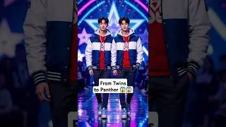 Twin Transformation: From Korean Models to Elegant Black Panthers 🐾✨
