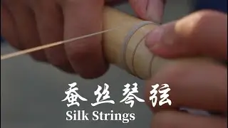 蚕丝琴弦 | Silk Strings #中国传统文化 #china #countryside #production