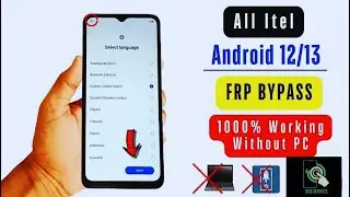 All Itel Google Lock Bypass 2024 | All Itel Frp Bypass 2024 | All Frp Unlock | Itel | Frp | Bypass