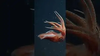Meet Octopoteuthis deletron—the octopus squid 🐙🦑
