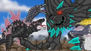 SKULL ZILLA EVOLVED!!! Skull crawler Fusion Godzilla Evolved