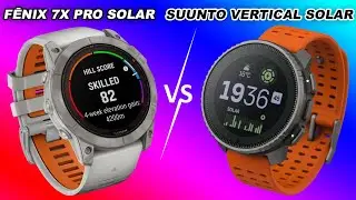 fenix 7X Pro Sapphire Solar vs Suunto Vertical Titanium Solar