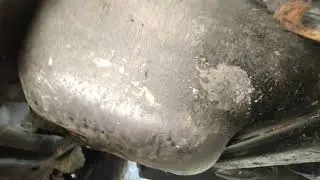 Съём головки и поддона на двигателе 4216
