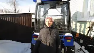 Видеоотзыв нашего клиента, минитрактор Фотон 354