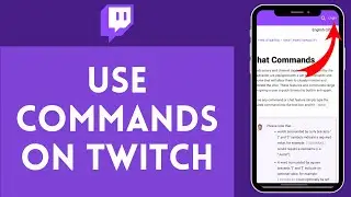 How to Use Commands in Twitch | Twitch Commands Guide For Beginners