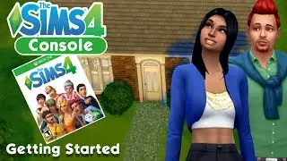 Playing The Sims 4 on Xbox One for the First Time (CAS/Speed Build) - Sims 4 Console