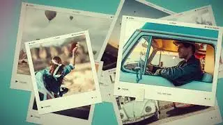 Realistic Photo Slideshow | Memories Slideshow - After Effects template