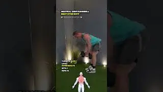 Bent Over Dumbbell Rows With Neutral Grip Form (MUSCLES WORKED) | LiveLeanTV