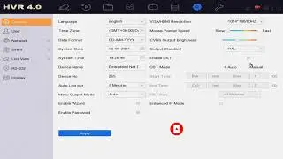 How to do hikvision dvr date, time formet | dst setup video turorital