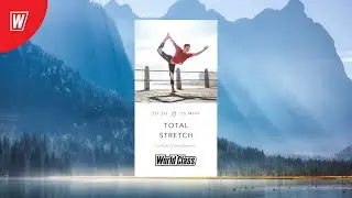 TOTAL STRETCH с Олесей Горковенко | 10 января 2022 | Онлайн-тренировки World Class