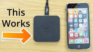 Wireless charging pad for your iPhone SE 3 (2022)