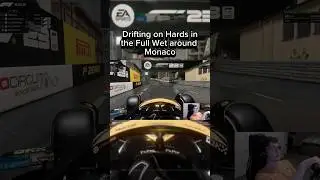Drifting on HARDS IN FULL WET WEATHER around Monaco 🇲🇨 